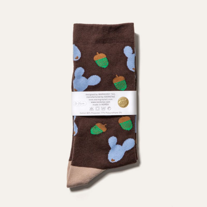 Socken - Dotori Life Brown